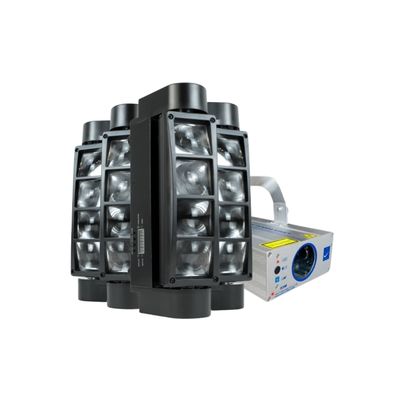 Pack de Cabeza Movil Big Dipper Lm30 Mini Spider + Laser K100