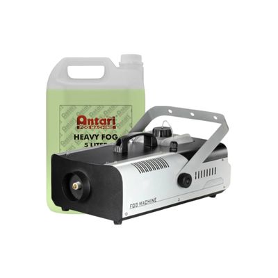 Pack de Maquina de Humo F3 1500W + Liquido de Humo Antari