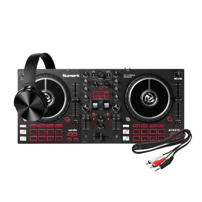 Pack de Controlador DJ Numark MixtrakPro Fx + Cable RCA + Auriculares de regalo