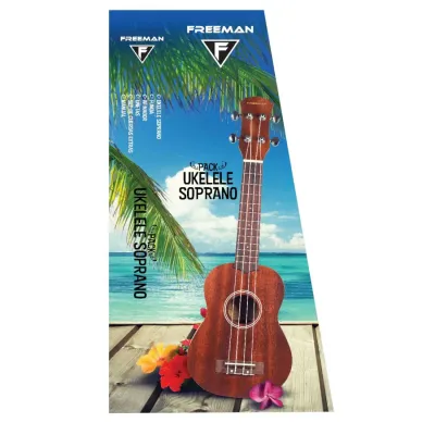 Ukelele Pack Freeman Soprano