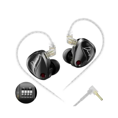 Auriculares Kz Duonic-bass 3.5mm Con Switch