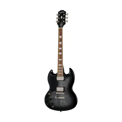Guitarra Electrica Epiphone Sg Tribute Plus Transparent Burst P/zurdo