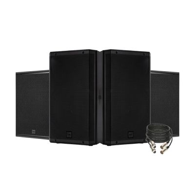 Pack de Cajas Activas RCF 935 + Subwoofer RCF 708-AS+ Cable de Regalo
