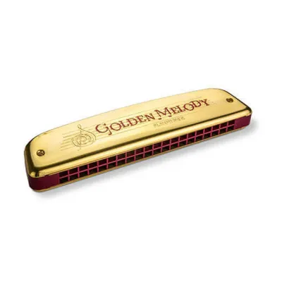 Armonica Hohner 2416 Golden Melody En C 40 Voces