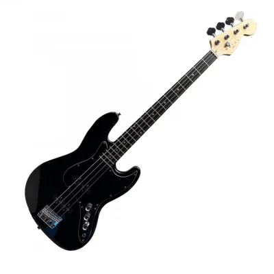 Bajo Wotan Frigg-BK Electrico De 4 Cuerdas Color Negro
