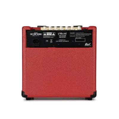 Amplificador CORT De 15 Watts Para Guitarra Dark Red