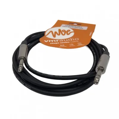 Cable Balanceado VMR CS-PLGS-PLGS-3 PLUG 1/4 (TRS) De 3 Metros