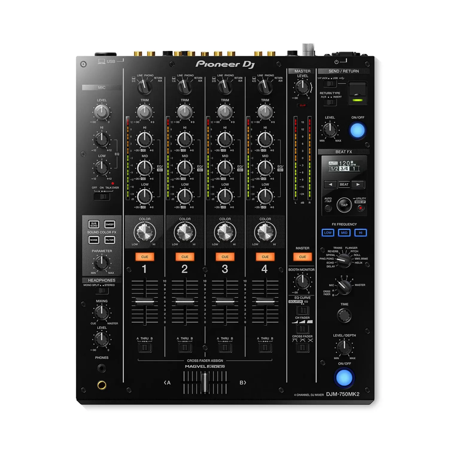Mixer Dj Pioneer Djm750mk2 Negro