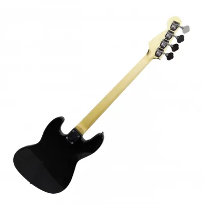 Bajo Wotan Frigg-V Electrico De 4 Cuerdas Color Sunburst