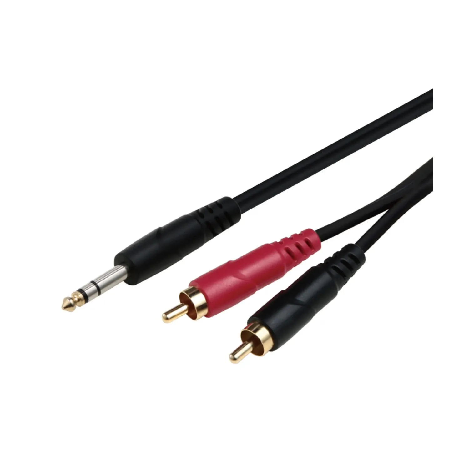Cable Adaptador Soundking Bjj249 6.35 A 2x Rca M 3 Metros
