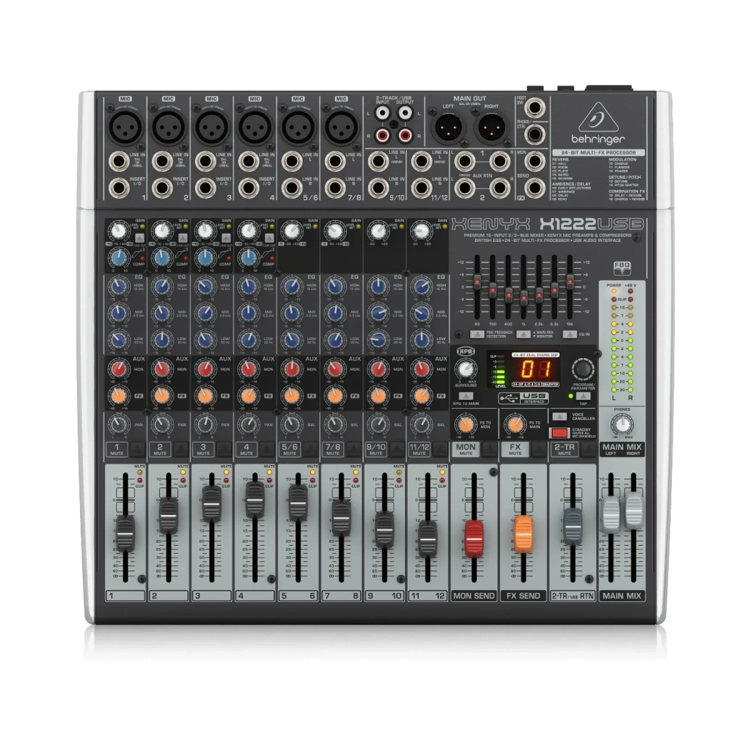 Consola Behringer Xenyxx1222 Usb