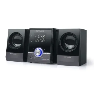 Minicomponente Muse M38bt Reproductor Cd Y Bluetooth