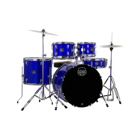 Bateria Mapex Comet Cm5294ftcib Blue Con Hardware Y Platillos