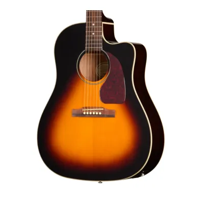 Guitarra Electroacustica Epiphone J-45 Standard Ec Vintage Sunburst