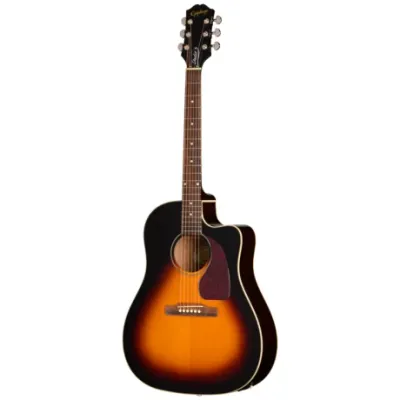 Guitarra Electroacustica Epiphone J-45 Standard Ec Vintage Sunburst