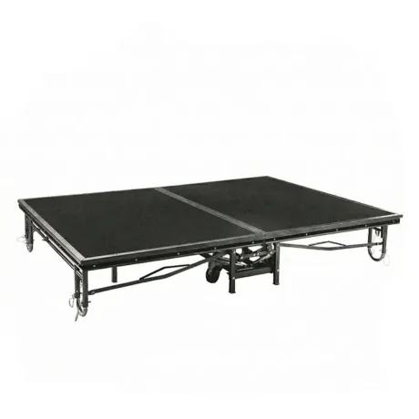 Mesa Escenario Pls Stage 1,22 X 2,44 Mts Negro