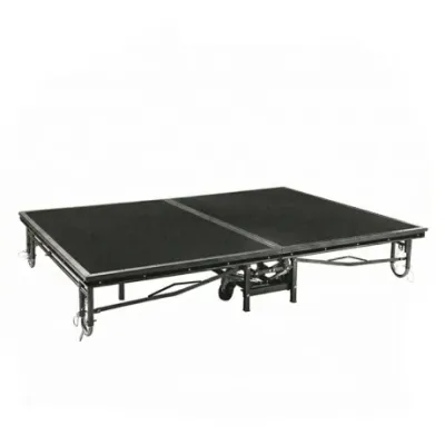 Mesa Escenario Pls Stage 1,22 X 2,44 Mts Negro