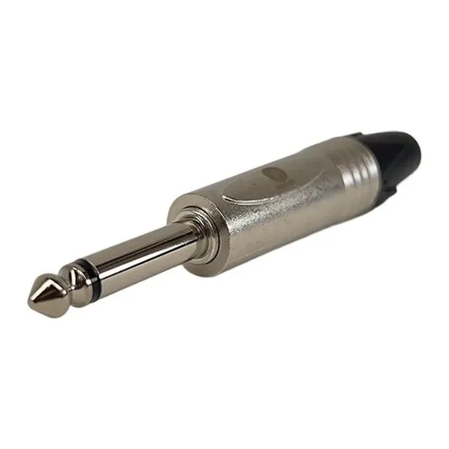 Conector VMR LINK-PLG-1-4-M-P Ficha Plug 1/4 Mono Plateado