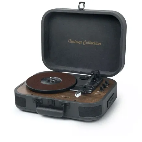 Bandeja De Vinilo Muse Mt207dgb Negro Bt Usb