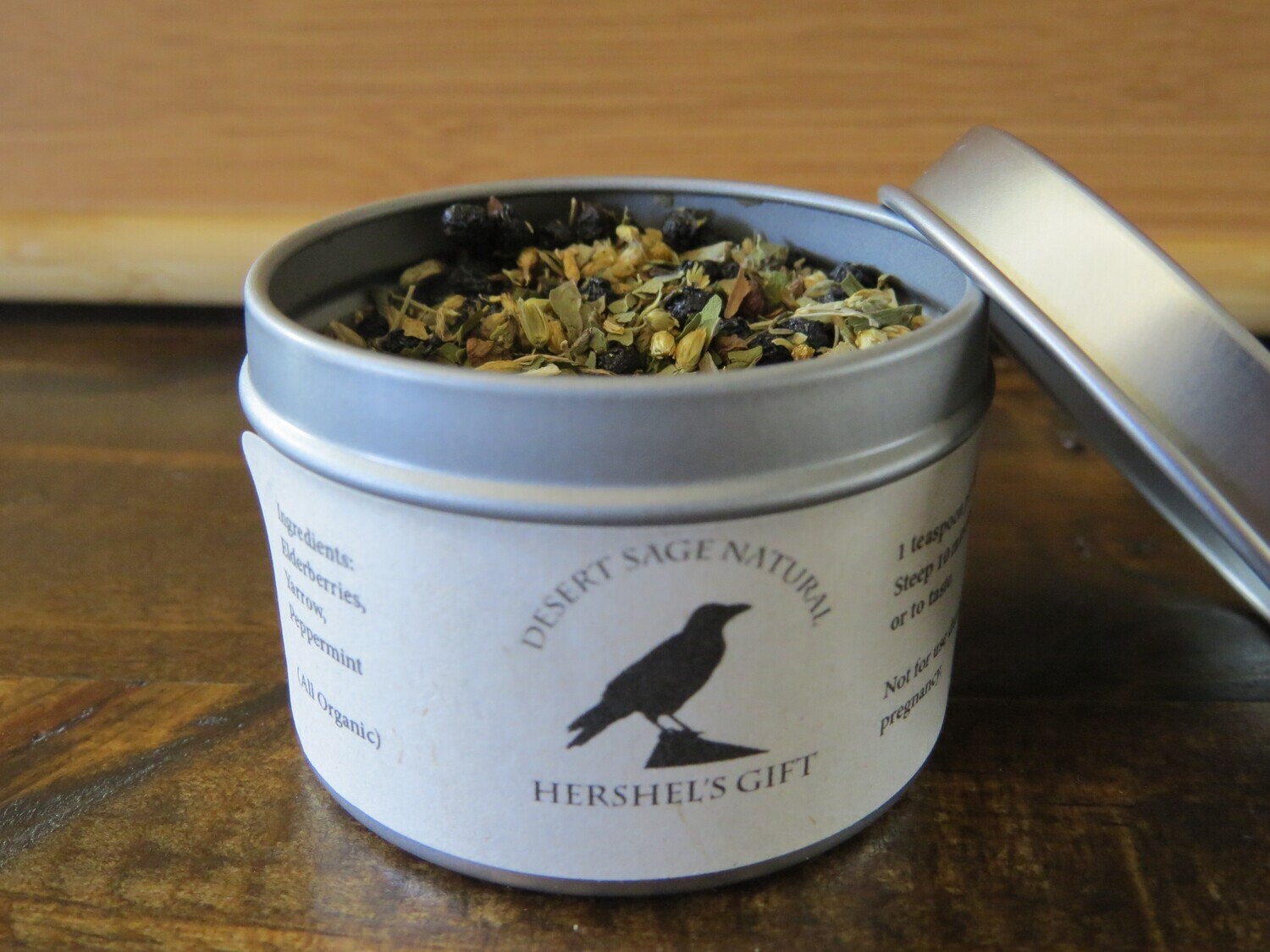 Hershel's Gift (Organic Elderberry tea for Colds and Flu)