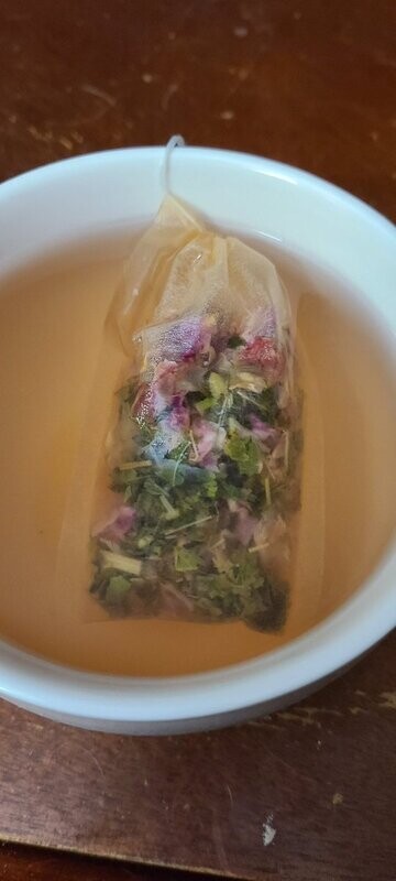 SereniTea: Mellow Rose (Organic Herbal Tea for Stress and Anxiety)