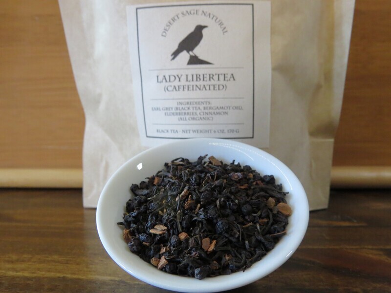 Lady LiberTea (Organic Earl Grey with Cinnamon and Elderberries)