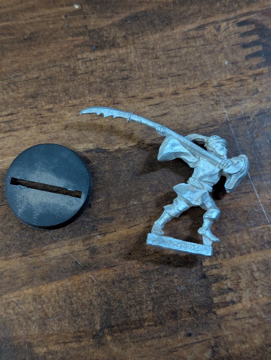 Naginata Warrior Unpainted Miniature