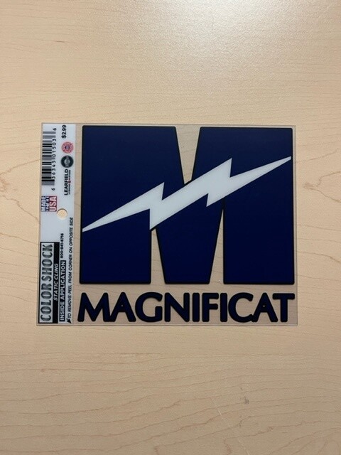 Color Shock Logo Static Cling