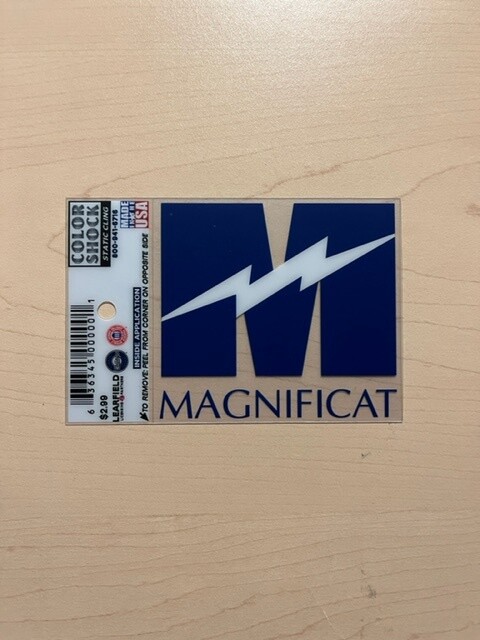 Color Shock Logo Static Cling