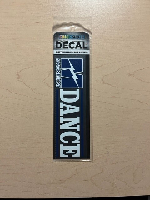 Custom Colorshock Automotive Decal, Logo: Dance