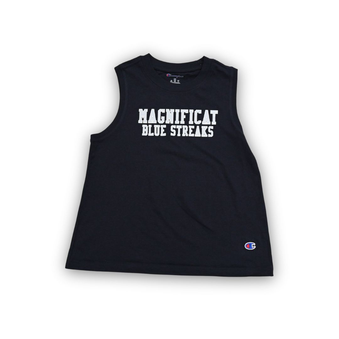 W Core Muscle Tank, Color: Marine/Midnight Navy, Size: XSmall