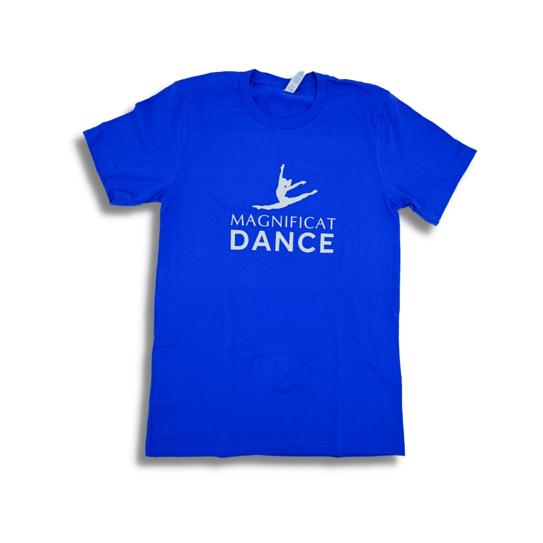 Women&#39;s Relaxed Jersey Dance Tee, Color: Royal Blue, Size: XSmall