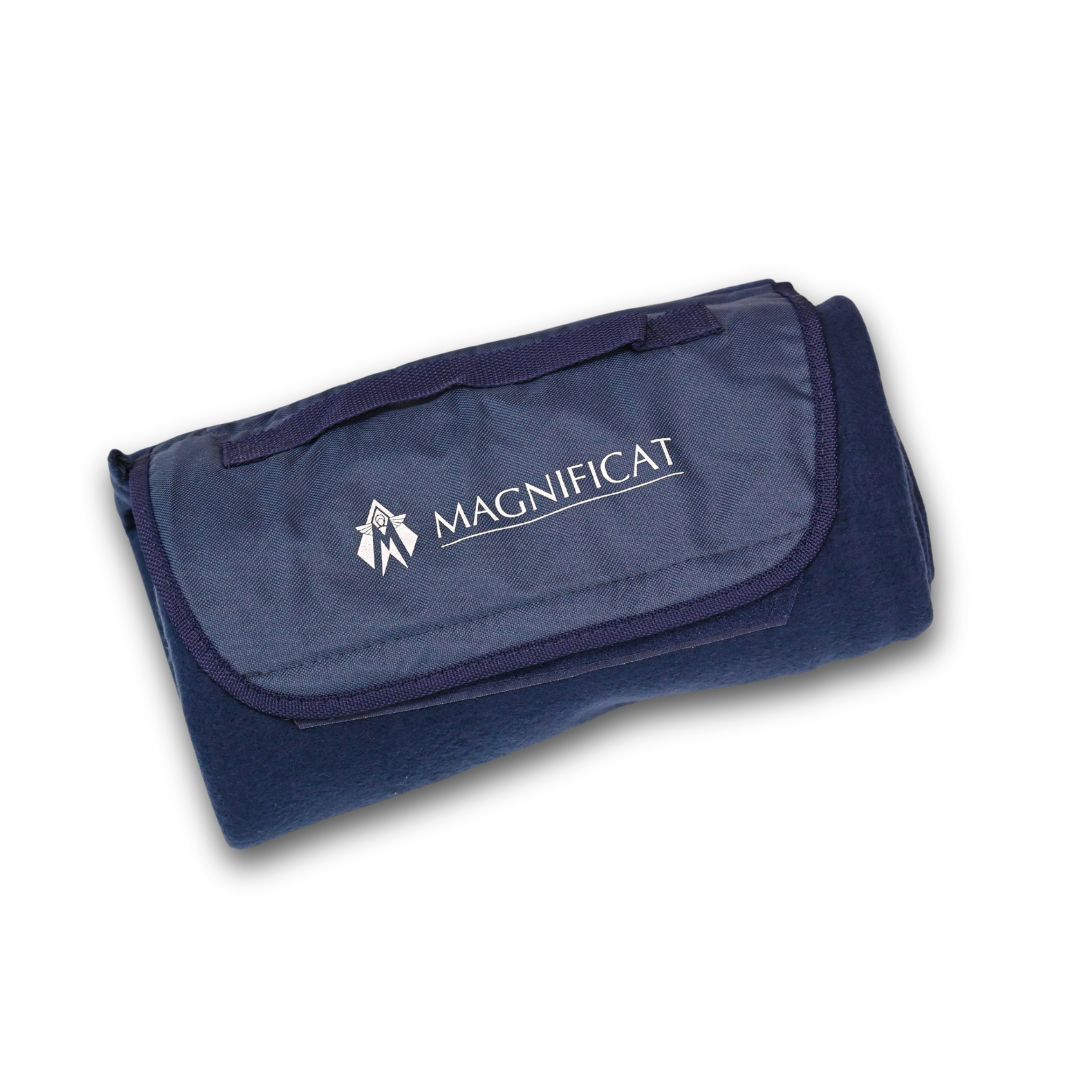 Roll-Up Fleece Blanket, Color: Navy