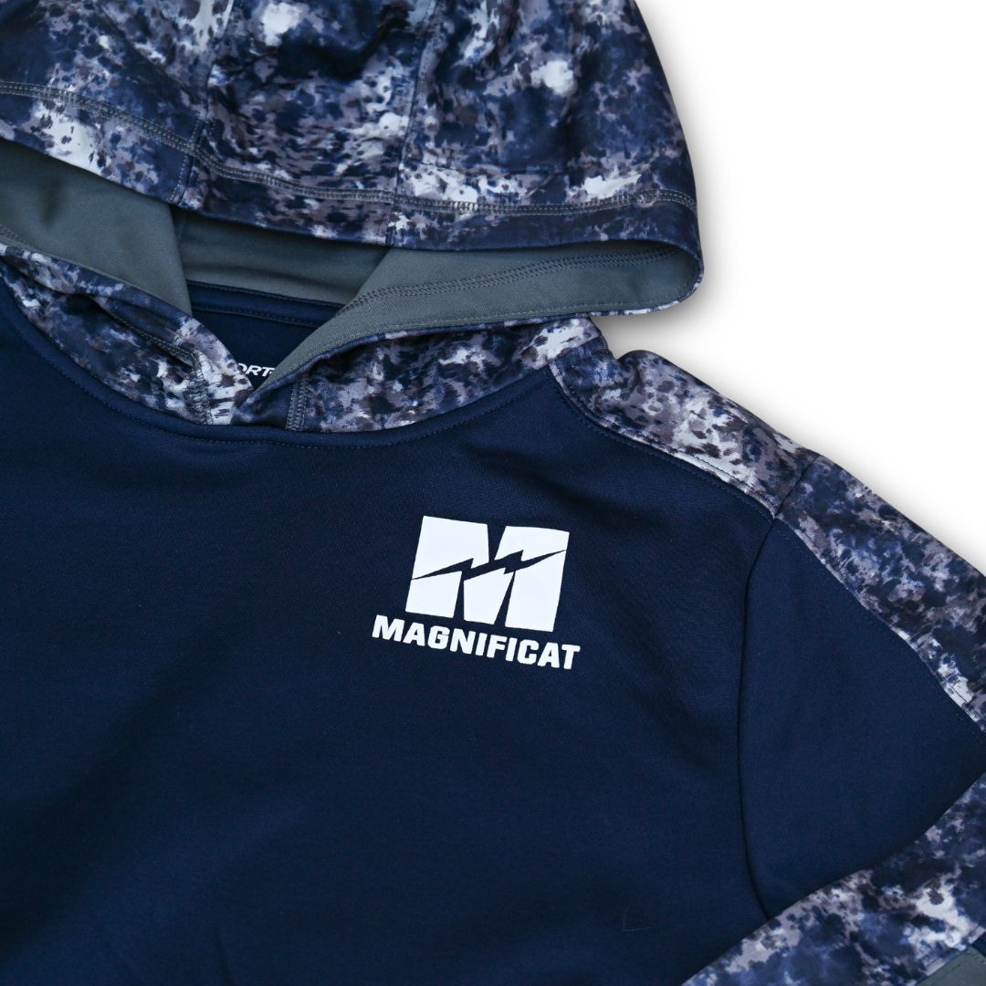 Youth Fleece Colorblock Hoodie