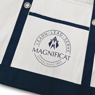 Learn Lead Serve Canvas Tote