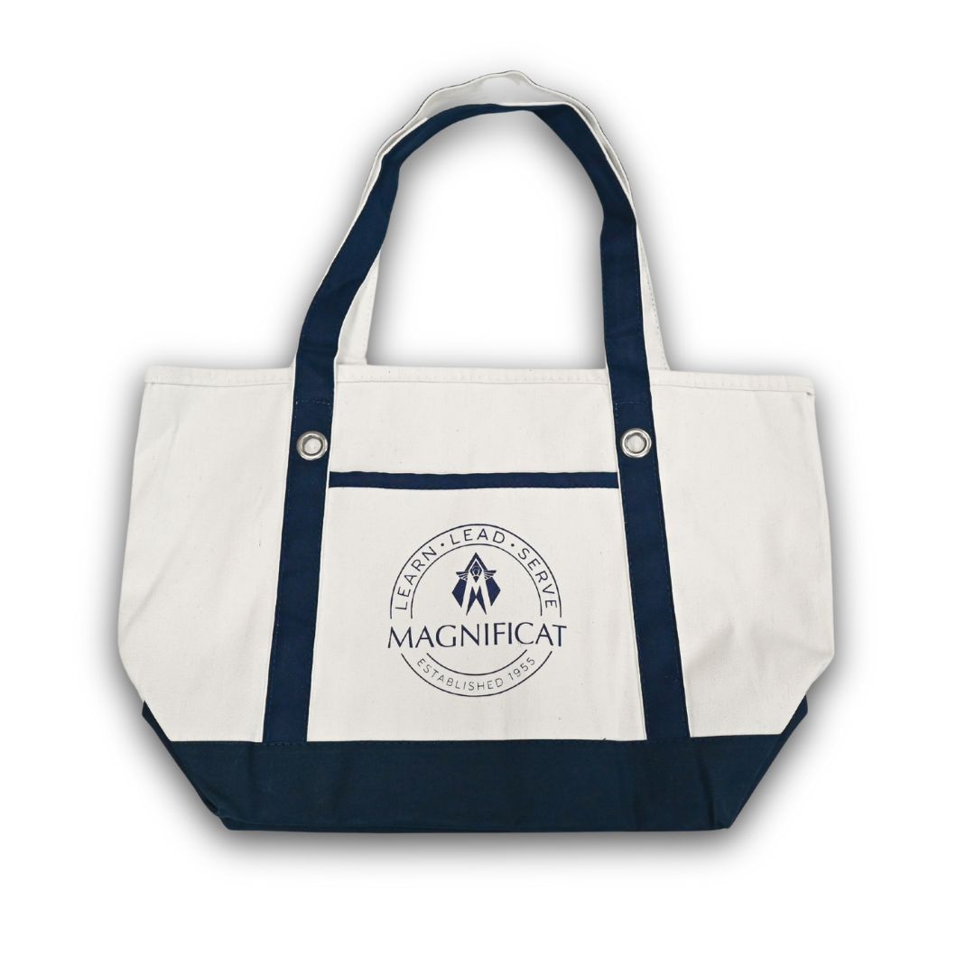Learn Lead Serve Canvas Tote