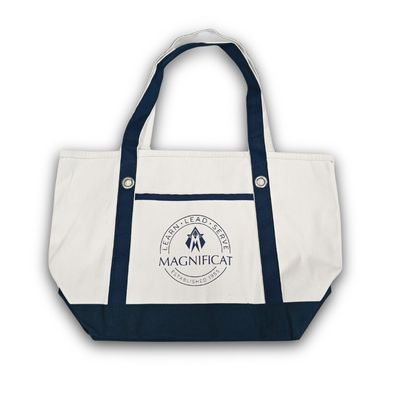 Learn Lead Serve Canvas Tote