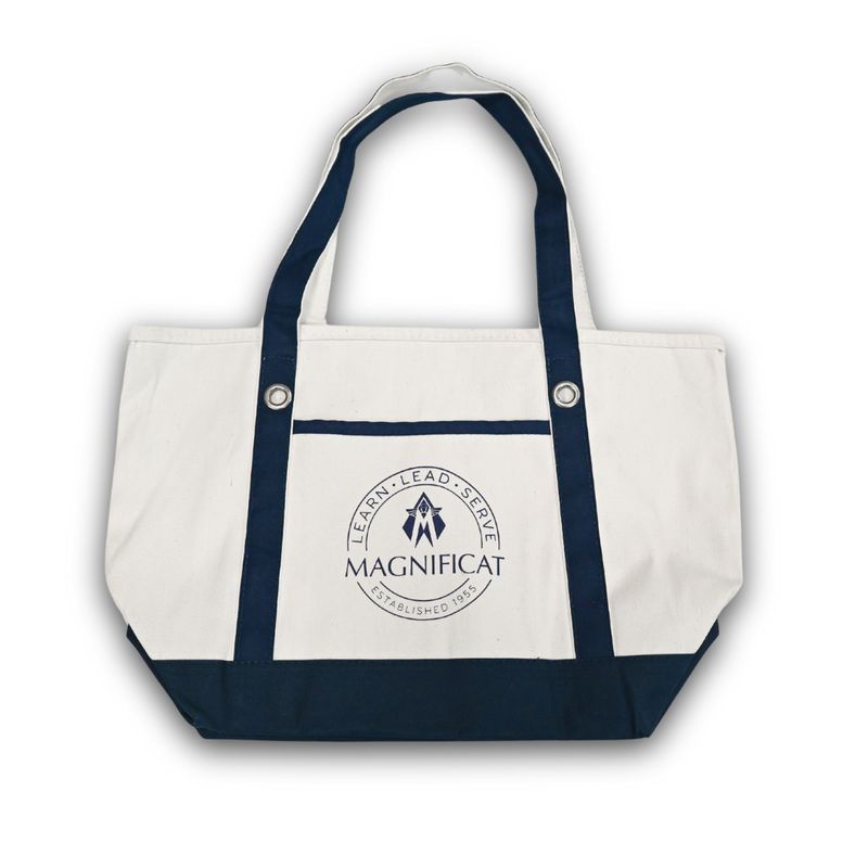 Learn Lead Serve Canvas Tote