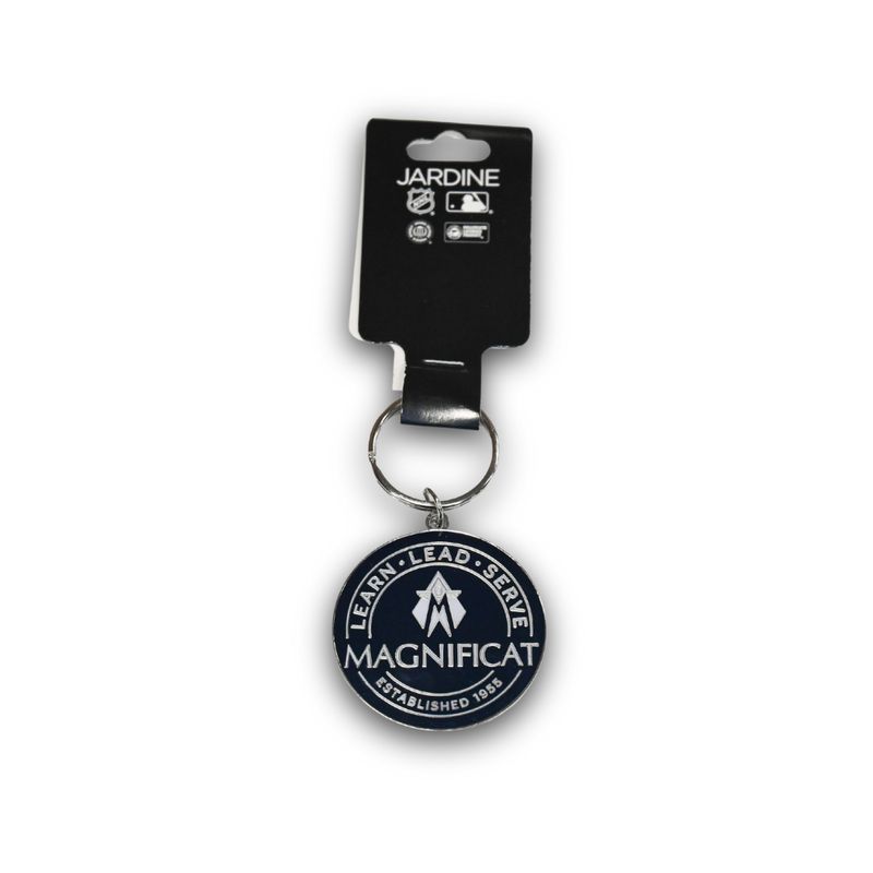 Learn Lead Serve Brass Keychain