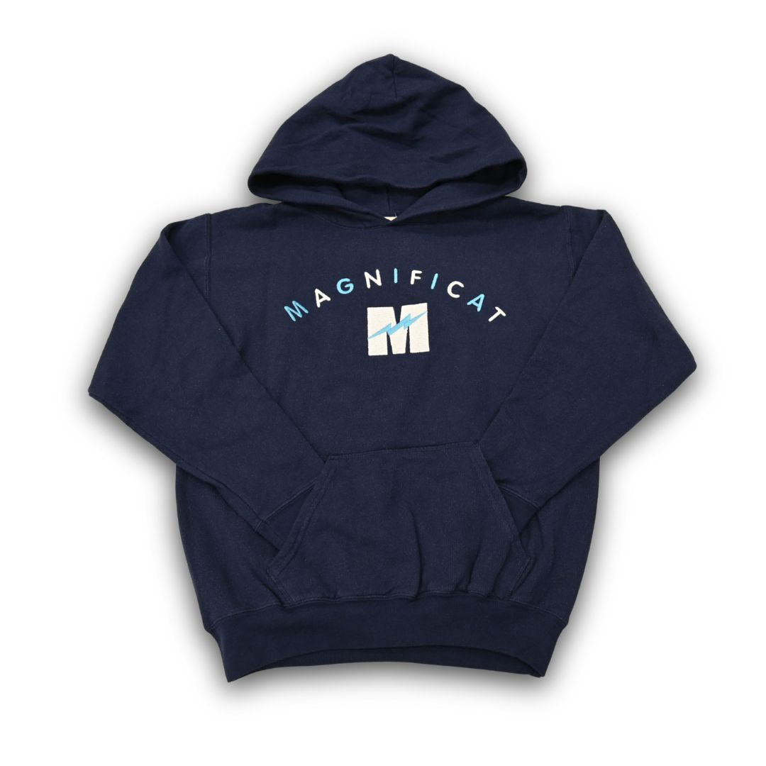 Magnificat Youth Hoodie, Color: Navy, Size: XSmall