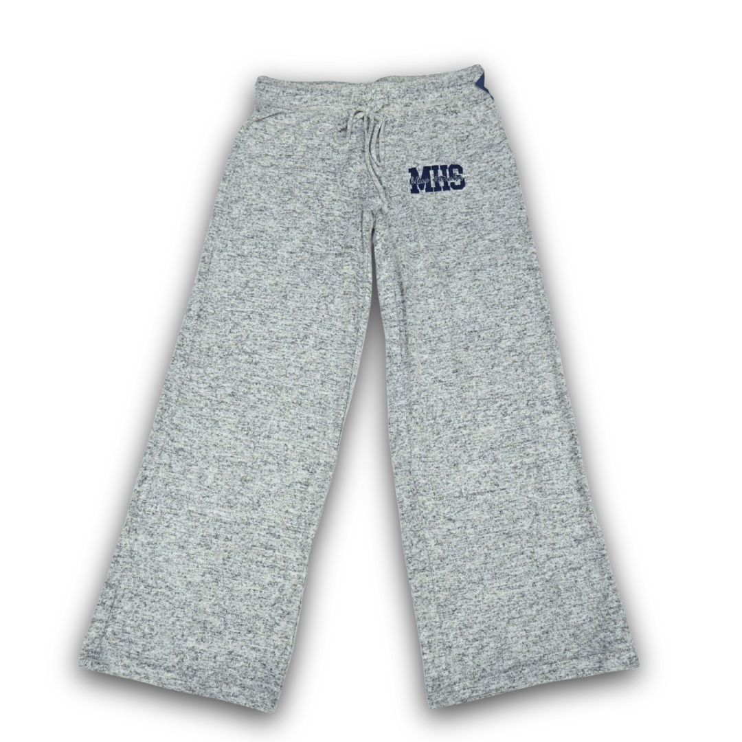 Cuddle Wide Leg Pant, Color: Oxford Heather, Size: XSmall