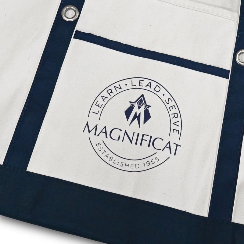 Learn Lead Serve Canvas Tote