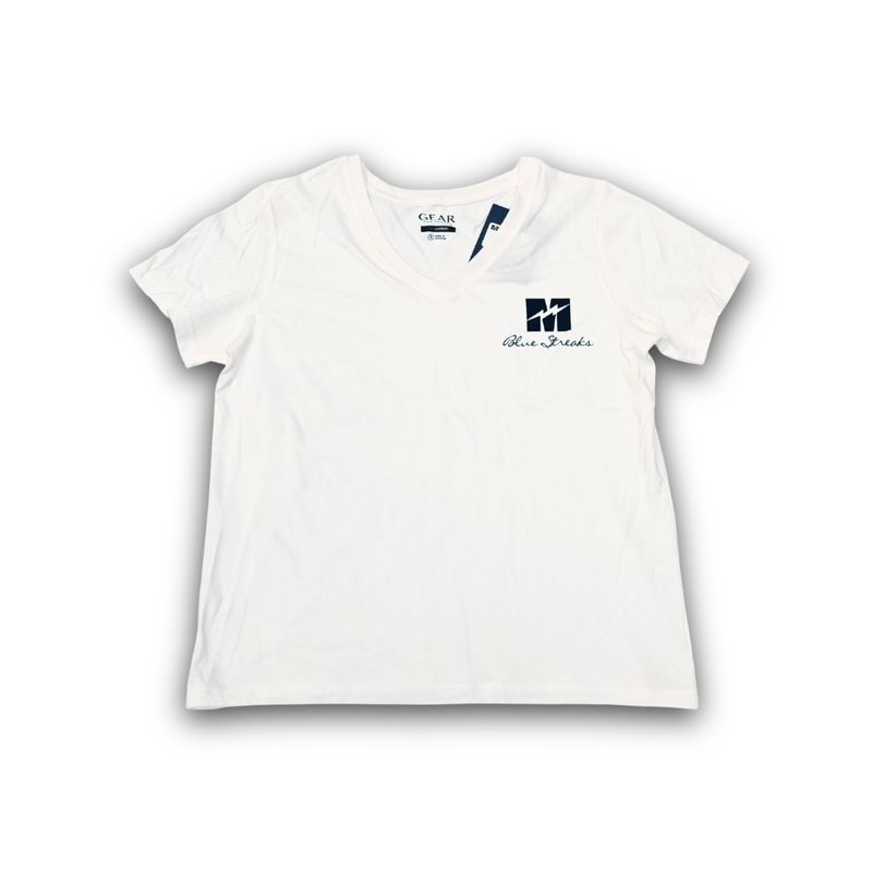 Blue Streaks V-Neck