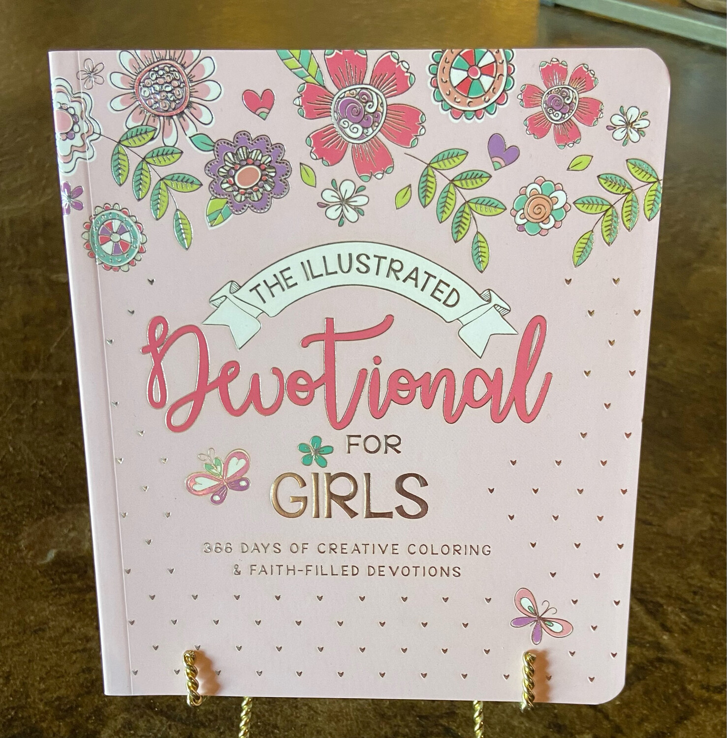 The Illustrated Devotional For Girls: 366 Days Of Creative Coloring & Faith-Filled Devotions