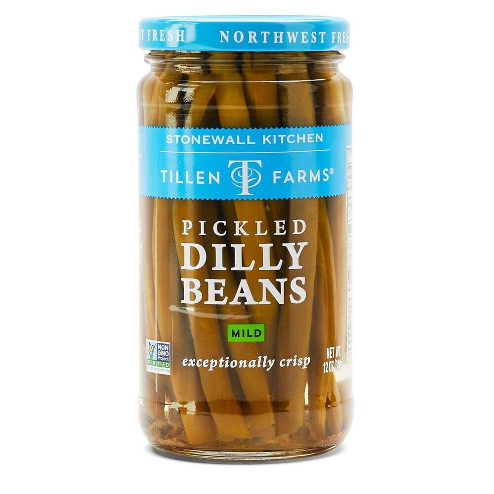 Spicy Pickled Dilly Beans