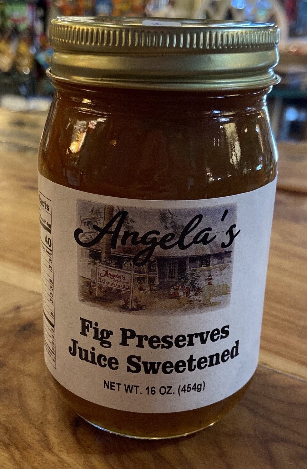 Fig Preserves Juice Sweetened