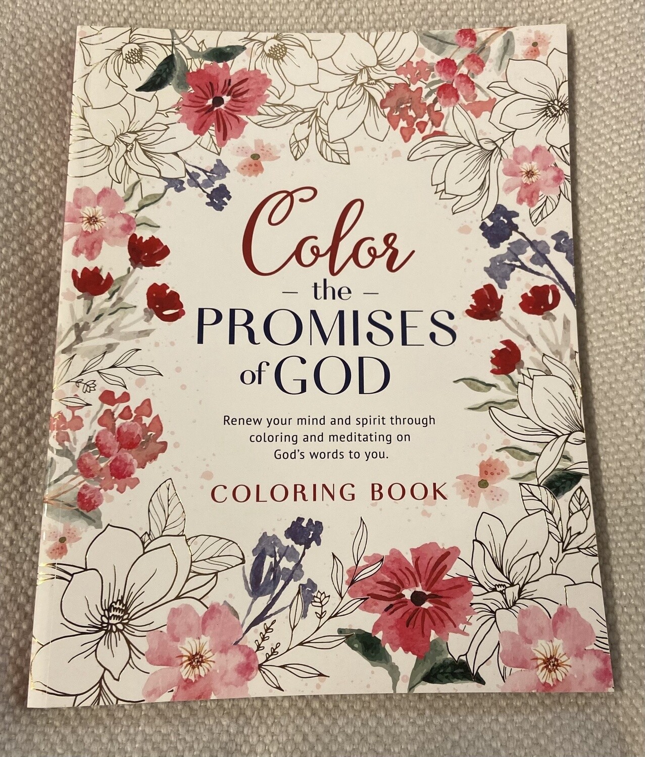 Color The Promises Of God Coloring Book