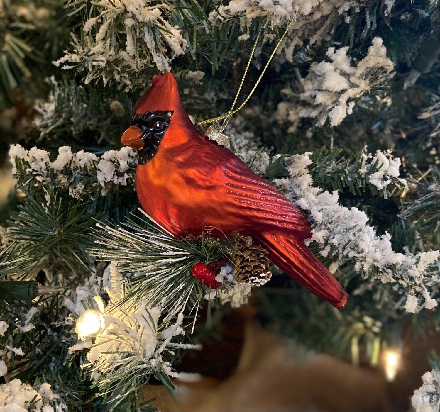 Red Cardinal Shape Ornament