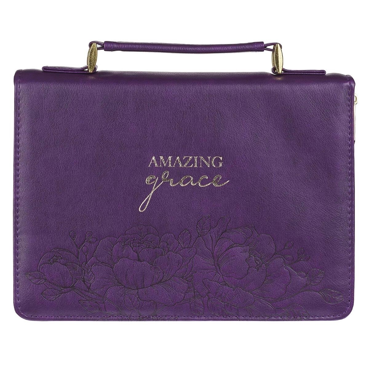 Amazing Grace Purple Bible Cover