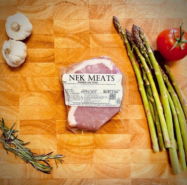Boneless Pork Loin Chops - 2 Per Pack (per lb)